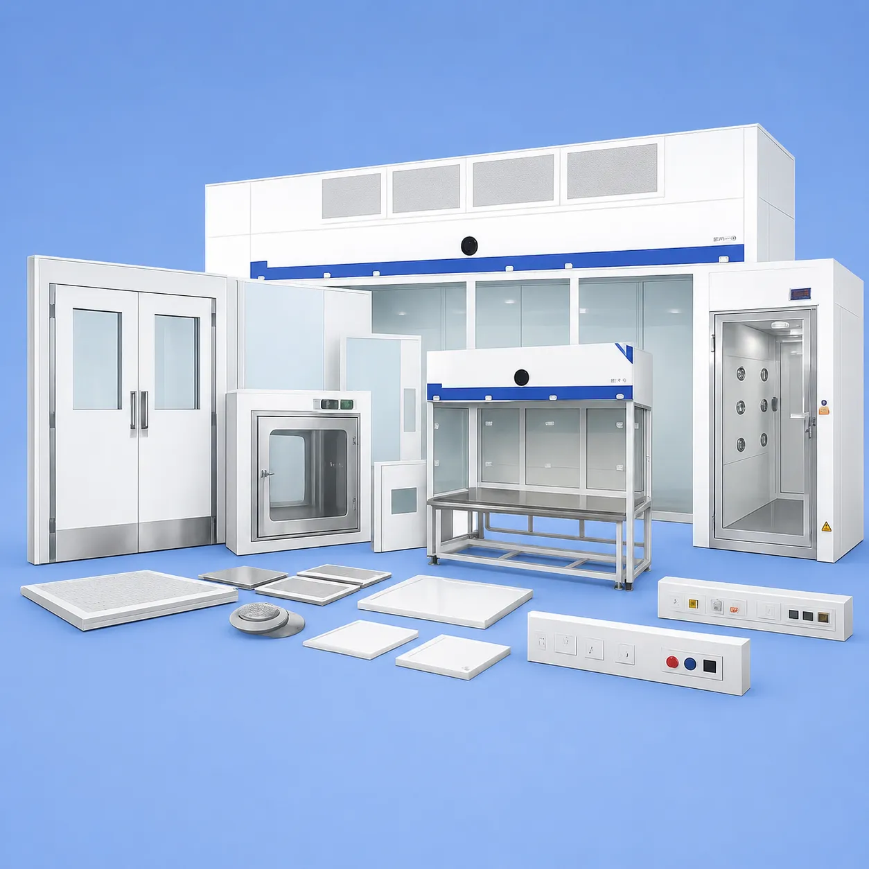 Clean Room Panels and Equipments